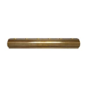 208BFS100-09-05G Collettore barra att.3/4" con attacco sfiato giallo 2"F x 5 vie - Int.100 TE-SA