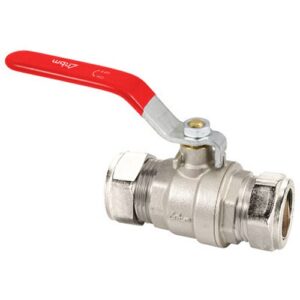 2093.54.20 Valvola a sfera passaggio standard a leva 54mm PN25 RBM - immagine 1