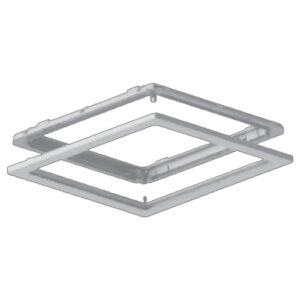 21668 Kit installazione a soffitto Vort Quadro Evo CEILING KIT QUADRO EVO VORTICE