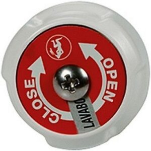 P22 Volantino con targhetta reversibile P22Y004 x collettori 1/2" 3/4" GIACOMINI - immagine 1