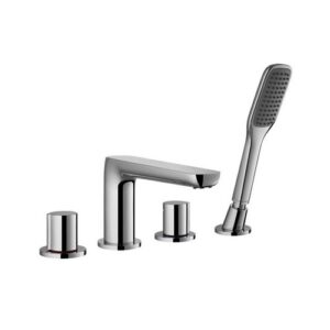 2219.4.222 ALLYN MISCELATORE VASCA/DOCCIA A 4 FORI A BORDO VASCA OTTONE OTTONE VSA