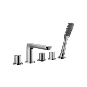 2219.5.222 ALLYN MISCELATORE VASCA/DOCCIA A 5 FORI A BORDO VASCA OTTONE OTTONE VSA