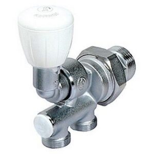 R357M1 Valvola micrometrica a squadra R357MX061 1/2" x 16 GIACOMINI