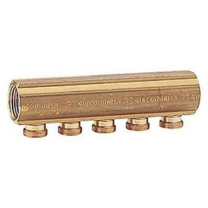 R580 Collettore di distribuzione semplice R580Y065 1" x 16 /5 GIACOMINI