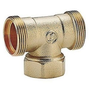 R569R Raccordo a T attacchi adattatore femmina R569RY016 18x1/2"x18 GIACOMINI - immagine 1