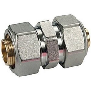 R566AM Raccordo diritto R566MX060 (26 x 3) x (20 x 2) GIACOMINI - immagine 1