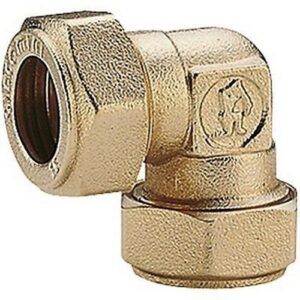 R561 Raccordo curvo 90° per tubi in rame R561Y005 Ø 14 GIACOMINI - immagine 1