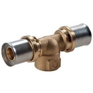 RM154 Raccordo a T filettato F RM154Y068 (50 x 4) x 1 1/4?F x (50 x 4) GIACOMINI