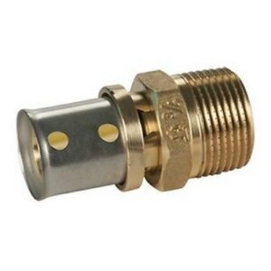 RM107-G Raccordo diritto maschio Multigas RM107Y259 1" x (32 x 3) GIACOMINI - immagine 1