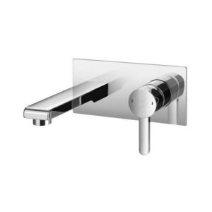 2303.5 GILAMISCELATORE LAVABO INCASSO A PARETE OTTONE VSA - immagine 1