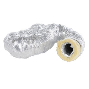 23205 Canale flessibile con esterno in alluminio isolato acusticamente, Ø 160mm L=10 m AFD-ACU 160-10 VORTICE - immagine 1