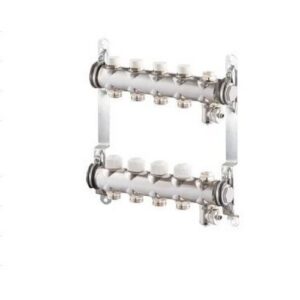 2341-2500G005 Collettore di mandata Inox Con Detentori Di Regolazione e di ritorno premontato 1"X 3/4" Eurokonus 5 S.R. - immagine 1