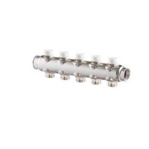 2352-2500G009 Collettore Di Mandata Inox FF 1" 9Vie 3/4" Eurokonus Con Detentori S.R. - immagine 1
