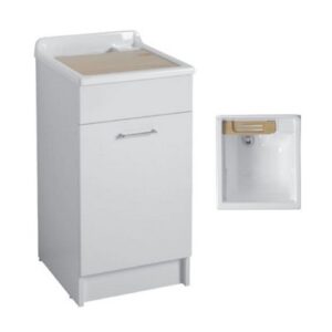 24060B Mobile lavanderia 45x50xh86 Jollywash Jollywash BIANCO LUCIDO COLAVENE