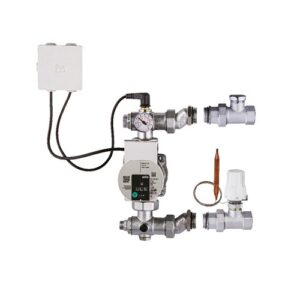 250N-066 Gruppo punto fisso orizzontale c/eccentrici e pompa 1"x 1" - 25/1-7 TE-SA