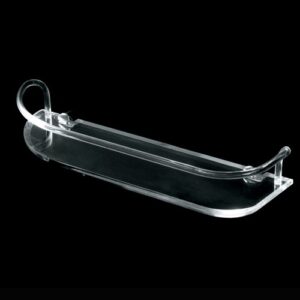 2511-C Mensola 40cm con ringhiera cromata GARDENIA TL BATH - immagine 1