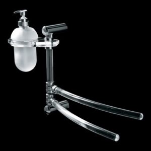 2537-C Colonna attrezzata con accessori orientabili GARDENIA TL BATH - immagine 1