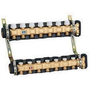 6637F5 IS Collettore premontato impianti di condizionamento 1 1/4" CALEFFI - immagine 1