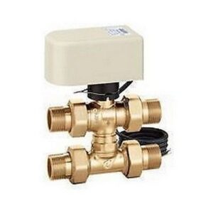 644442  1/2"  230V  Valvola di zona a sfera, a tre vie  CALEFFI - immagine 1