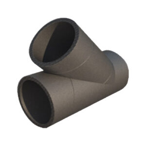 26034 Giunzione a Y sezione circolare EPE Ø 150 GN-Y-EPE D.150 VORTICE - immagine 1