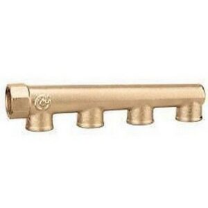 598542  Collettore semplice cieco derivazioni femmina 3/4" CALEFFI - immagine 1