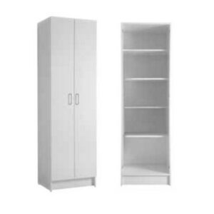 27111B Mobile colonna 2 ante e 4 ripiani 64x60xh210cm Colf BIANCO COLAVENE