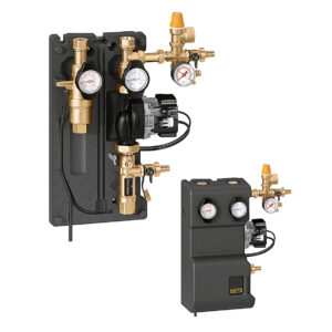 279052HE Gruppo di circolazione per impianti solari senza centralina 3/4"F 8–30 l/min CALEFFI