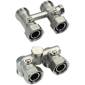 302.05.10 Valvola abbinata con by-pass ad angolo RBM - immagine 1