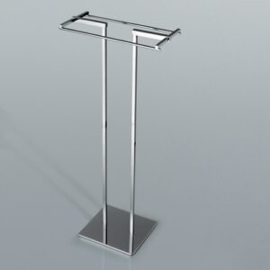 3077-C Piantana lavabo cromato STAR TL BATH - immagine 1