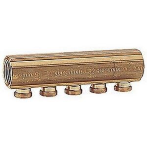 R551S Collettore con attacchi per adattatore R551SY007 3/4" x 18 /7 GIACOMINI - immagine 1