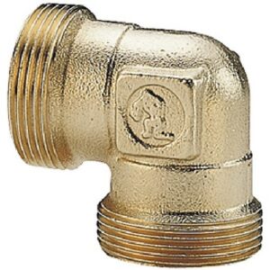 R561R Raccordo curvo con attacchi per adattatori R561RY010 base 28 GIACOMINI - immagine 1