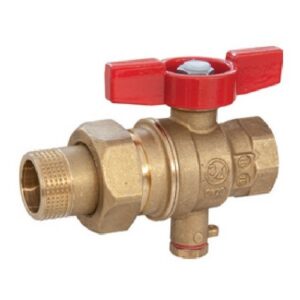 R859T Valvola a sfera attacchi F - M a bocchettone R859TY007 1" x 1" GIACOMINI - immagine 1