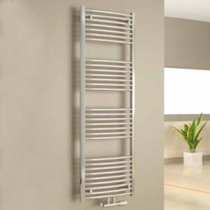 3551586110331 Termoarredo Scaldasalviette LISA 25 CURVO CROMATO Interasse 450mm 1600x500 CORDIVARI