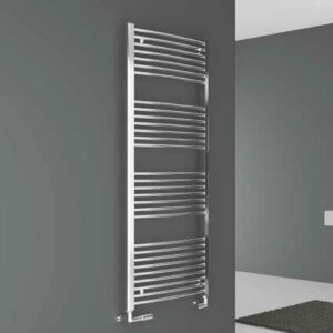 3551646101243 Termoarredo Scaldasalviette LISA 22 CURVO CROMATO 700X550 Interasse 493mm CORDIVARI