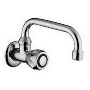 DA205CR Rubinetto 'Snodo' 1/2' con canna 'U' Ø16 x 150 mm DANUBIO PAFFONI - immagine 1