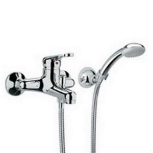 NT023CR Rubinetto miscelatore vasca con set doccia NETTUNO PAFFONI - immagine 1