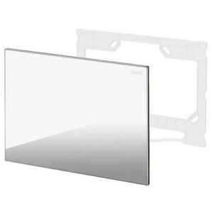 359803 Placca di copertura estetica, in acciao inox finitura spazzolata  CALEFFI