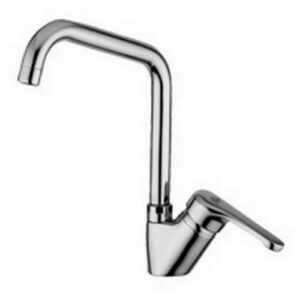 NT180CR Rubinetto miscelatore lavello monoforo canna tubo orientabile NETTUNO PAFFONI