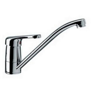 NT182TCR Rubinetto miscelatore lavello monoforo canna orientabile tubo NETTUNO PAFFONI