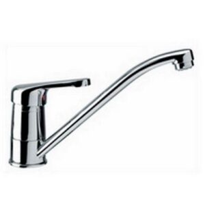 NT195CR Rubinetto miscelatore lavello monoforo con canna tubo orientabile NETTUNO PAFFONI