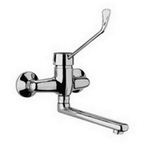 NT302CR Rubinetto miscelatore lavello muro leva clinica NETTUNO PAFFONI - immagine 1