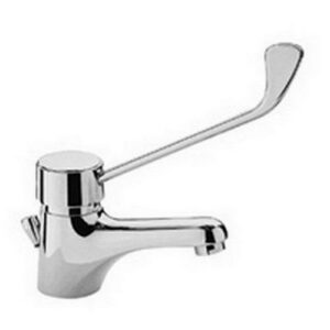 NT305CR Rubinetto miscelatore lavabo scarico automatico 1'1/4 leva clinica NETTUNO PAFFONI - immagine 1