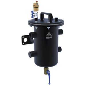 3602.07.00 Filtro defangatore magnetico autopulente compatto per acqua 1"1/4 RBM - immagine 1