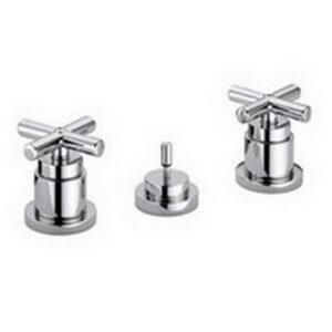 QTV116CR Batteria bidet senza doccia scarico automatico 1'1/4 QUATTRO PAFFONI - immagine 1