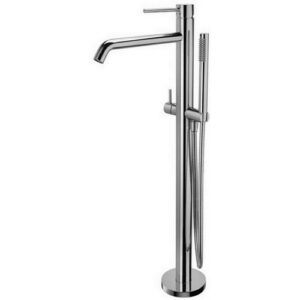 LIG032CR Rubinetto miscelatore vasca a pavimento con regolazione doccia LIGHT PAFFONI - immagine 1