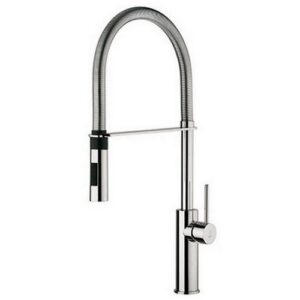 LIG179CR Rubinetto miscelatore lavello 'Professional' con doccetta ABS LIGHT PAFFONI - immagine 1