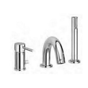 LIG040LCR Rubinetto miscelatore bordo vasca con bocca erogazione LIGHT PAFFONI - immagine 1