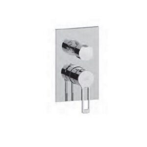 RIN018CR Rubinetto miscelatore incasso doccia 2 uscite RINGO PAFFONI - immagine 1