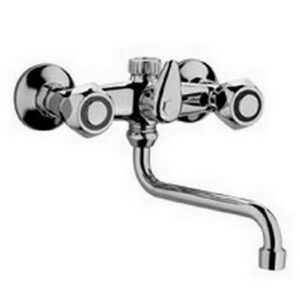 DA169CR Gruppo lavello attacco lavatrice canna 'S' Ø16 x 160 mm DANUBIO PAFFONI