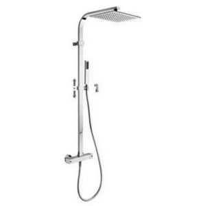 ZCOL665CR CITY Colonna doccia fissa CITY rettangolare senza deviatore PAFFONI